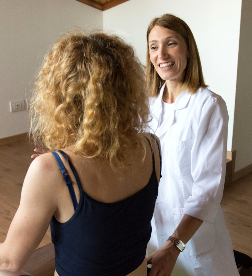 Trattamenti di fisioterapia per la donna, con schede personalizzate. Fisioterapista Giulia Graziani, Asolo, Treviso.